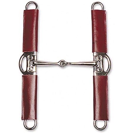 Jacks Imports Leather Covered Cheek Elevator Bit 10485